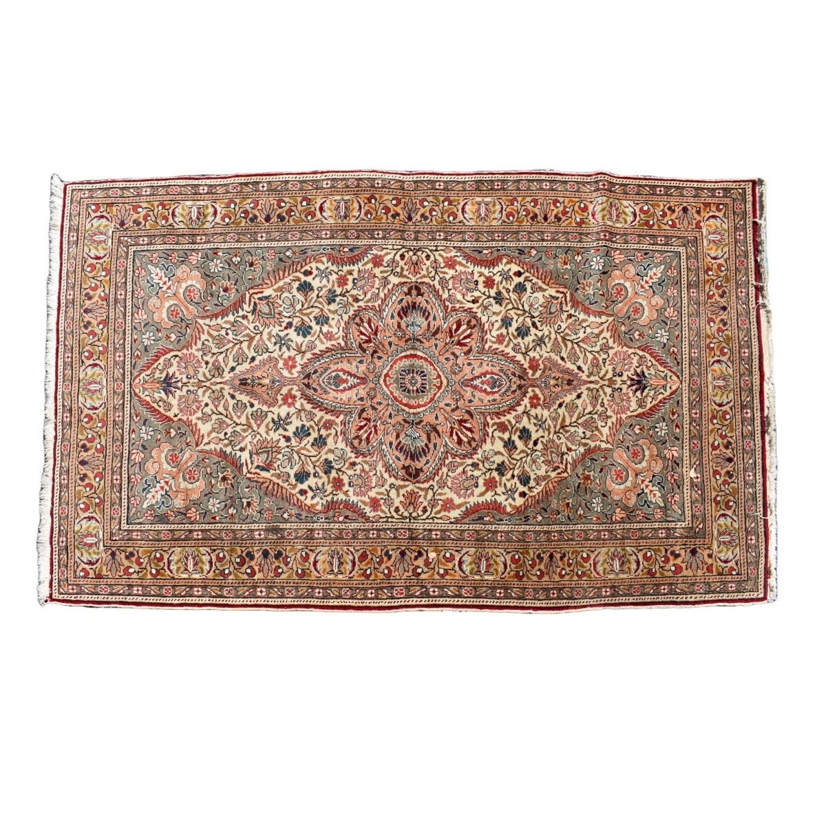 Semi Antique Turkish Rug