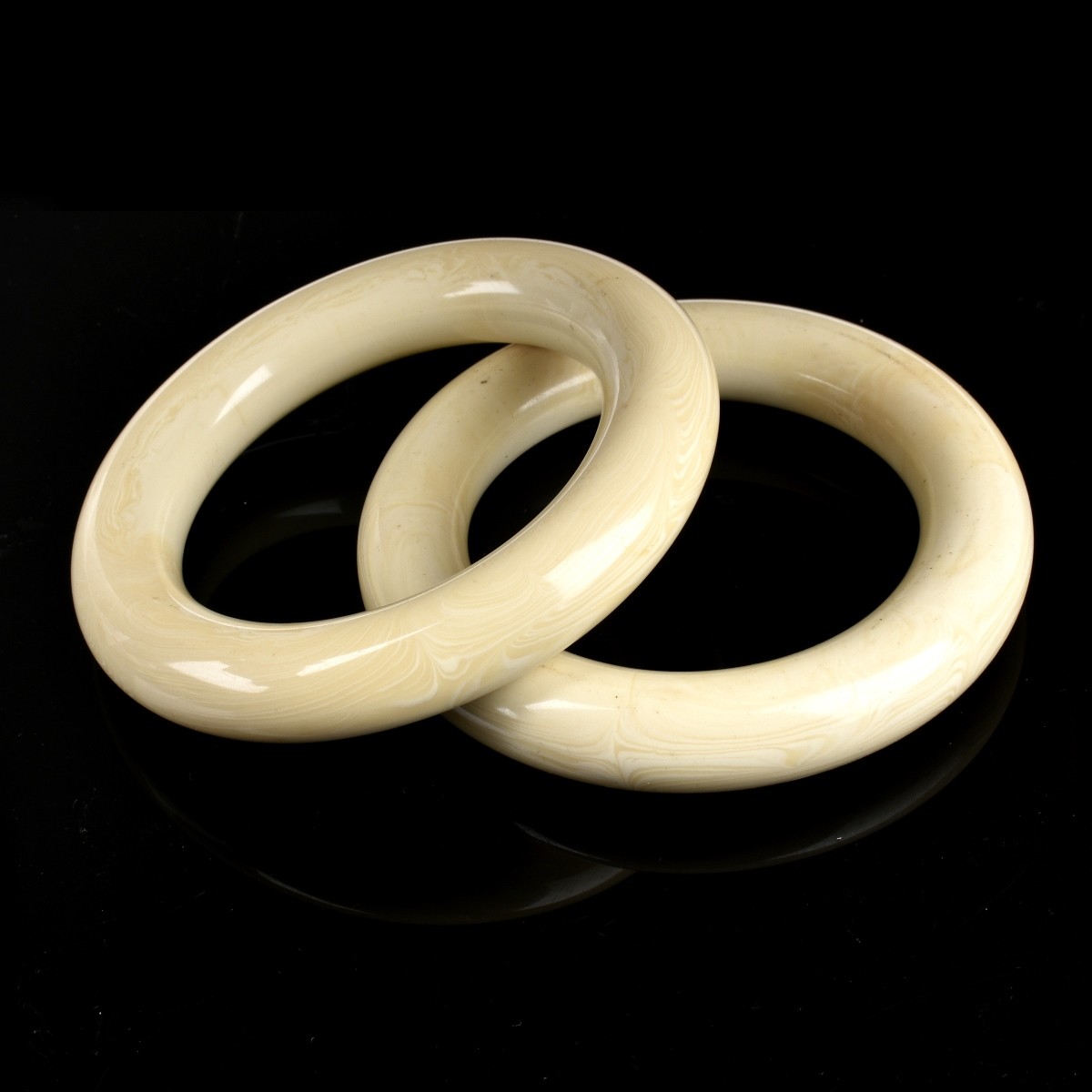 Pair of Chinese Bangle Bracelets