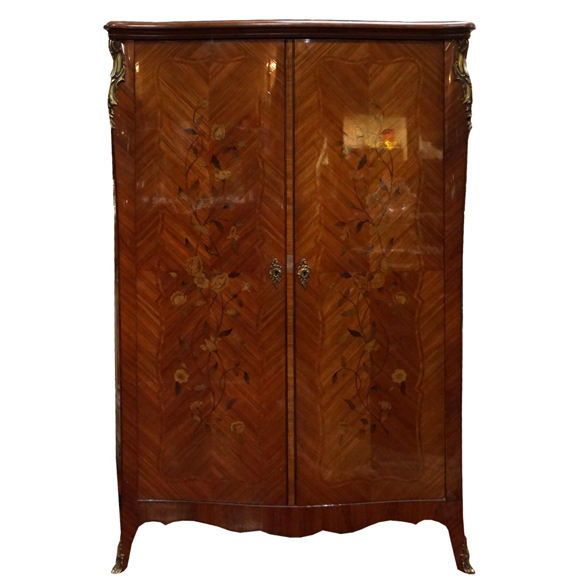 Antique Louis XV Style Wardrobe