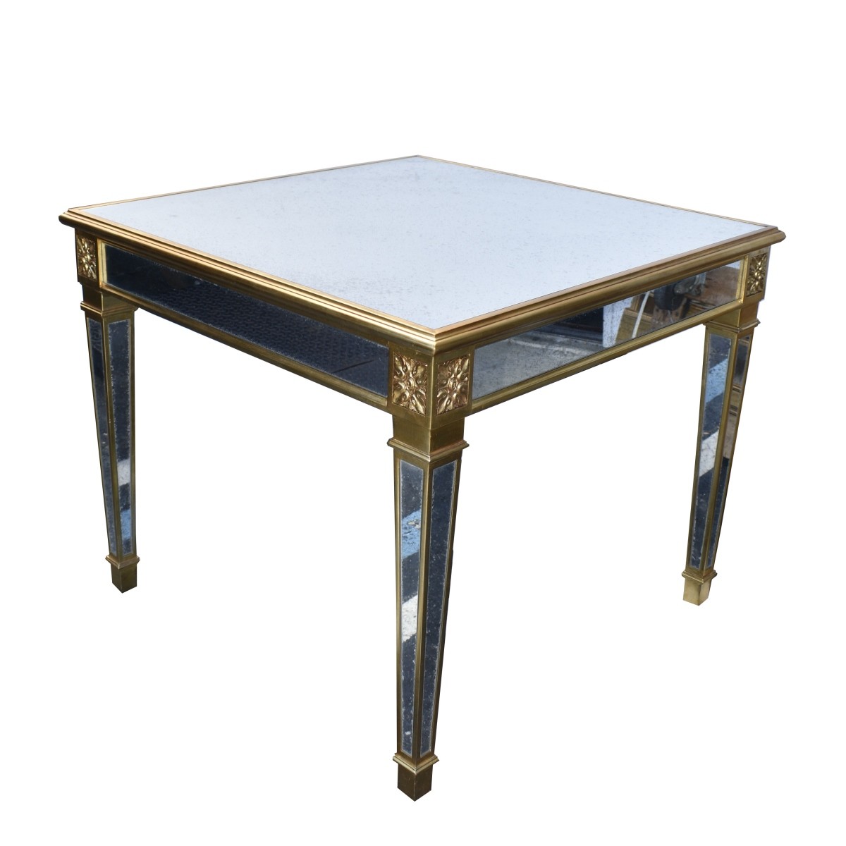 Vintage Italian Mirrored Breakfast Table