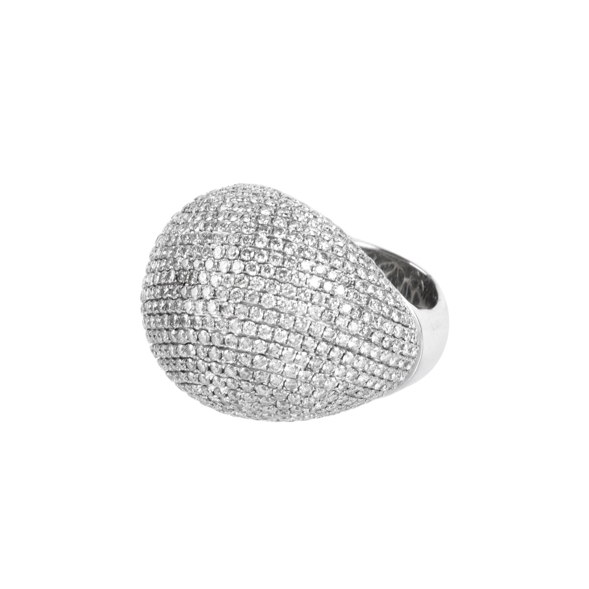 Diamond and 18K Ring