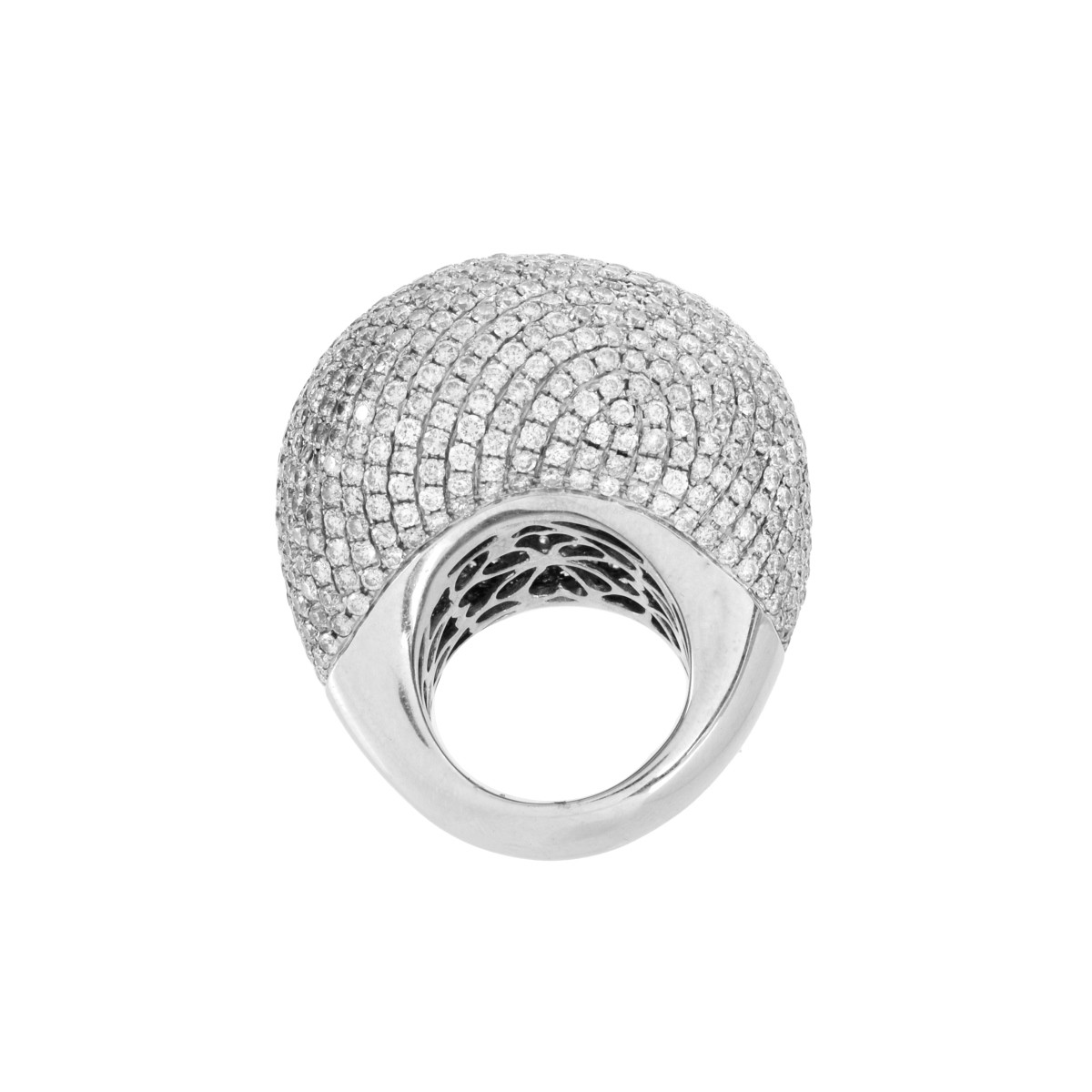 Diamond and 18K Ring