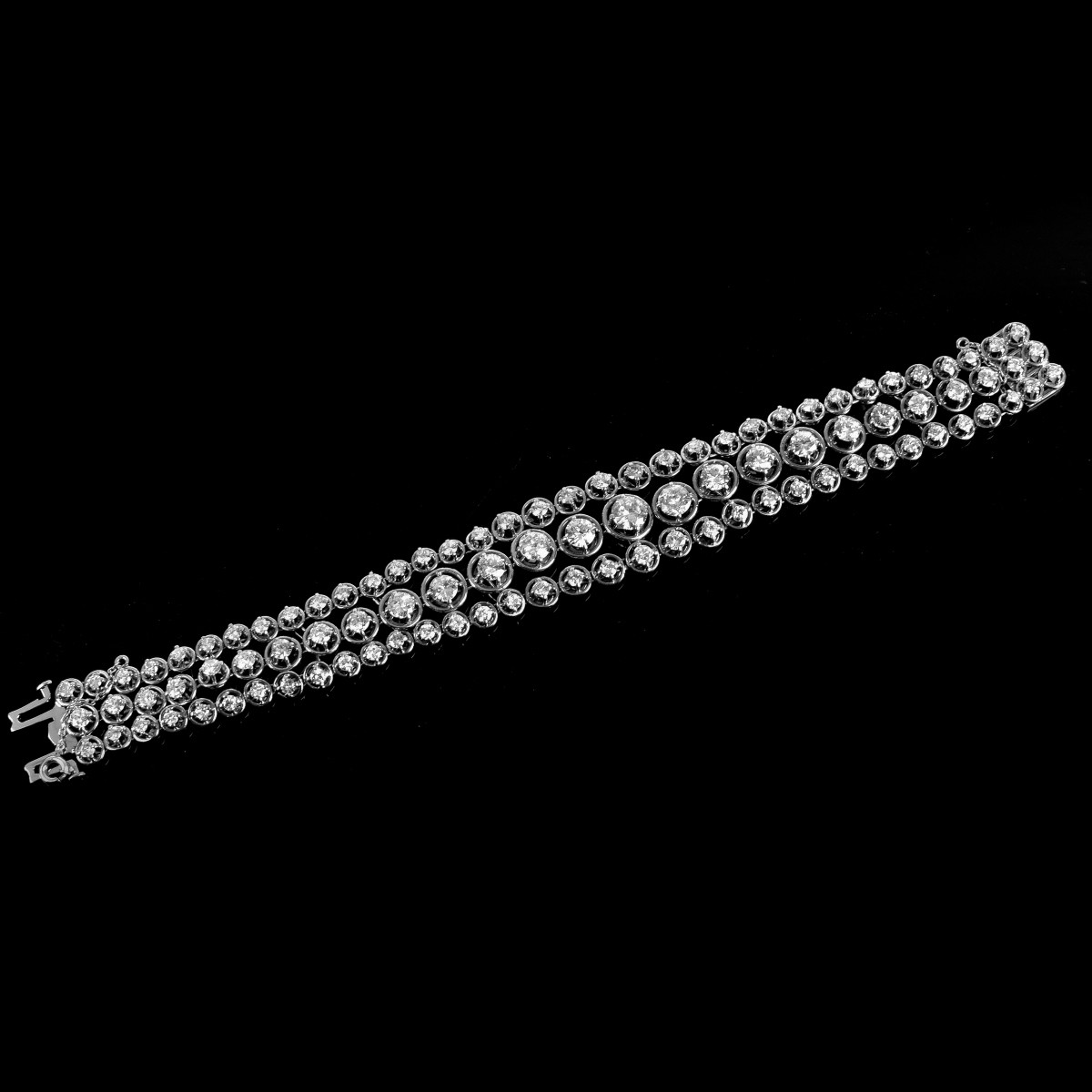 Diamond and Platinum Bracelet