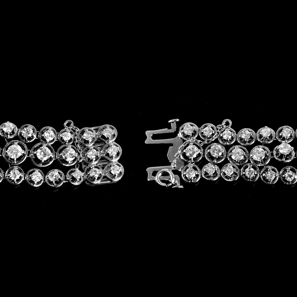 Diamond and Platinum Bracelet