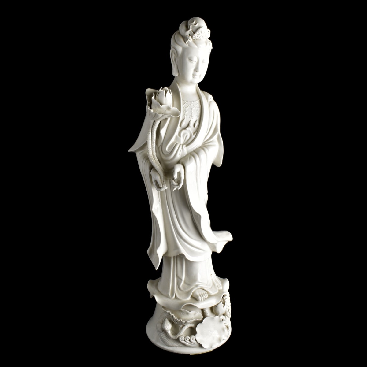 Large Chinese Guanyin Figurine