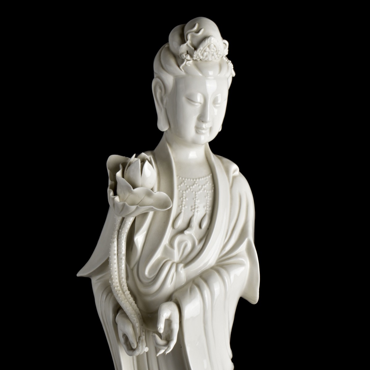 Large Chinese Guanyin Figurine