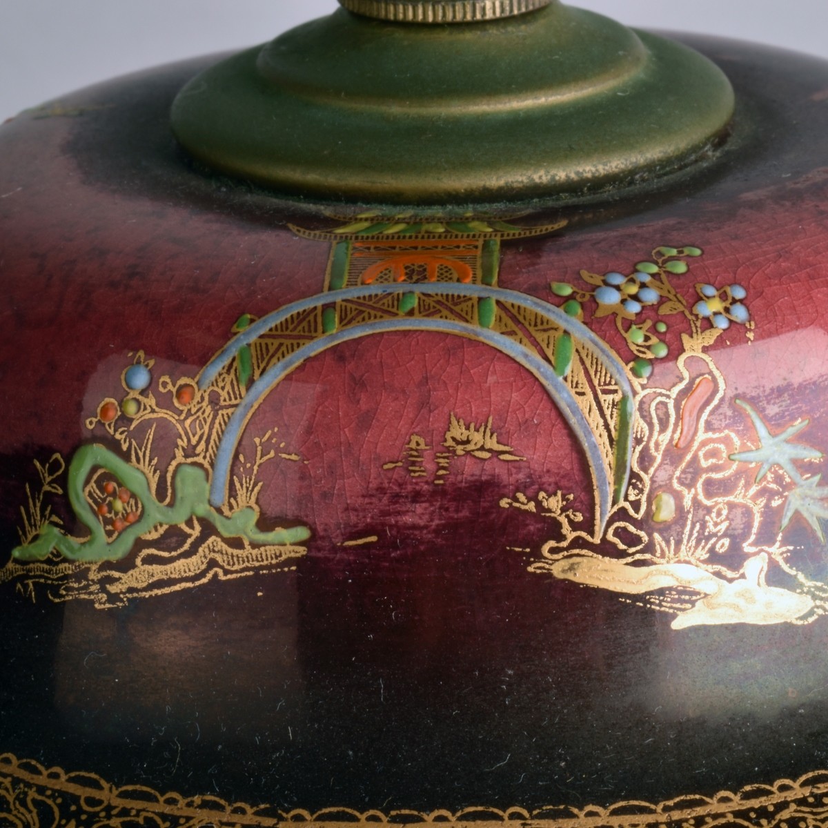 Pair of Chinese Ginger Jar Lamps