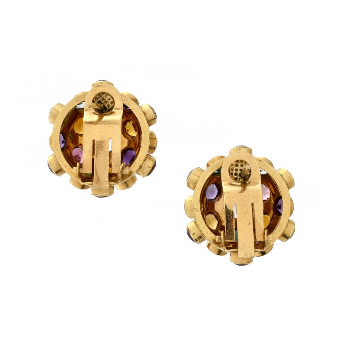 H. Stern Gemstone and 18K Earrings