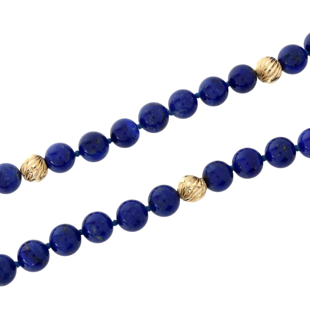 Lapis and 14K Necklace