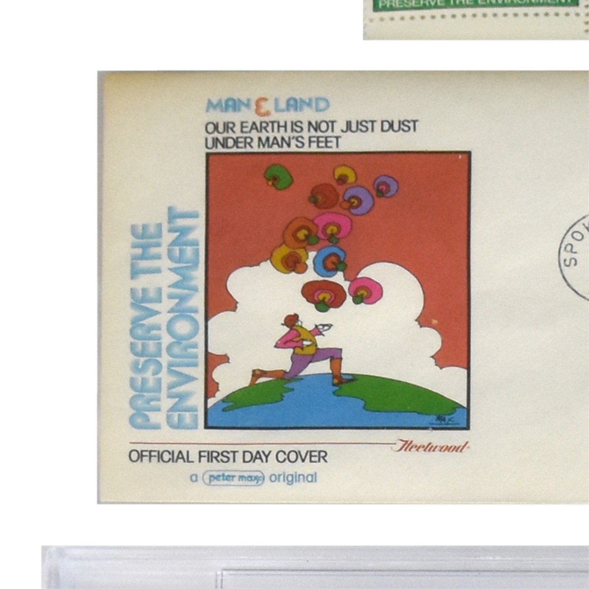 Peter Max (Born 1937) Signed Stamps