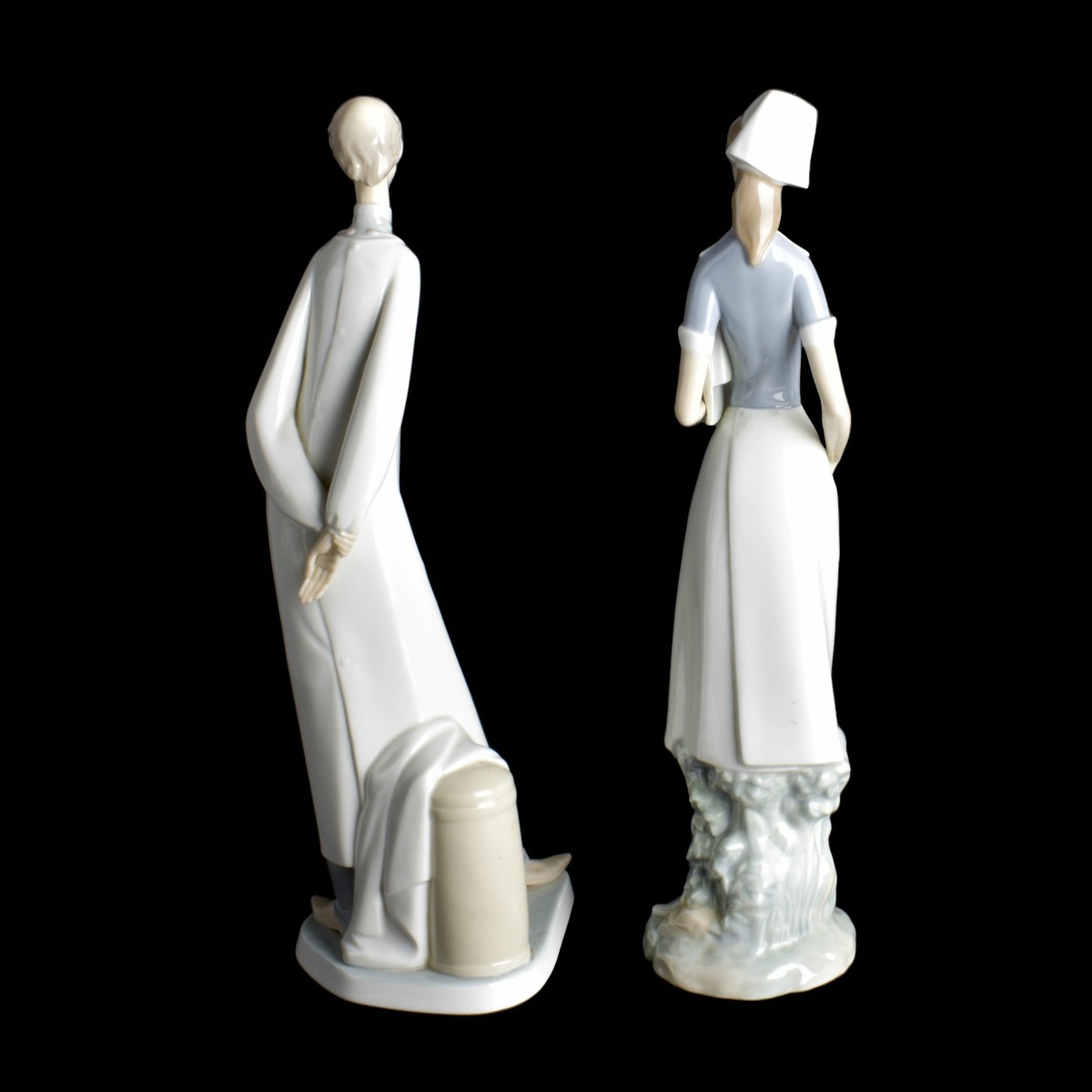 Pair of Large Lladro Figurines