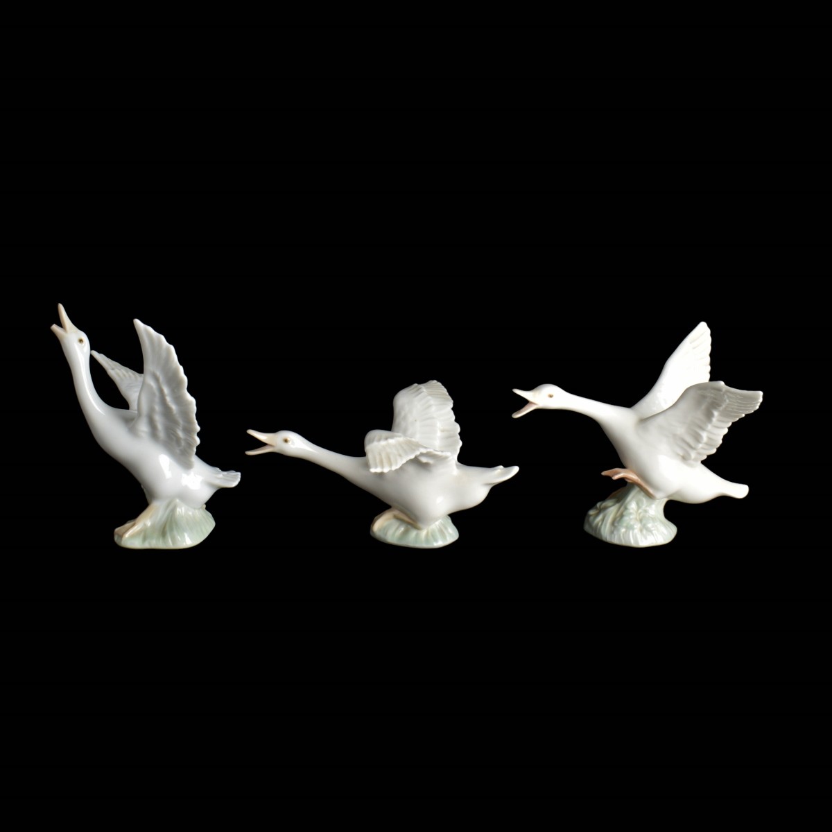 Three Lladro Porcelain Figurines