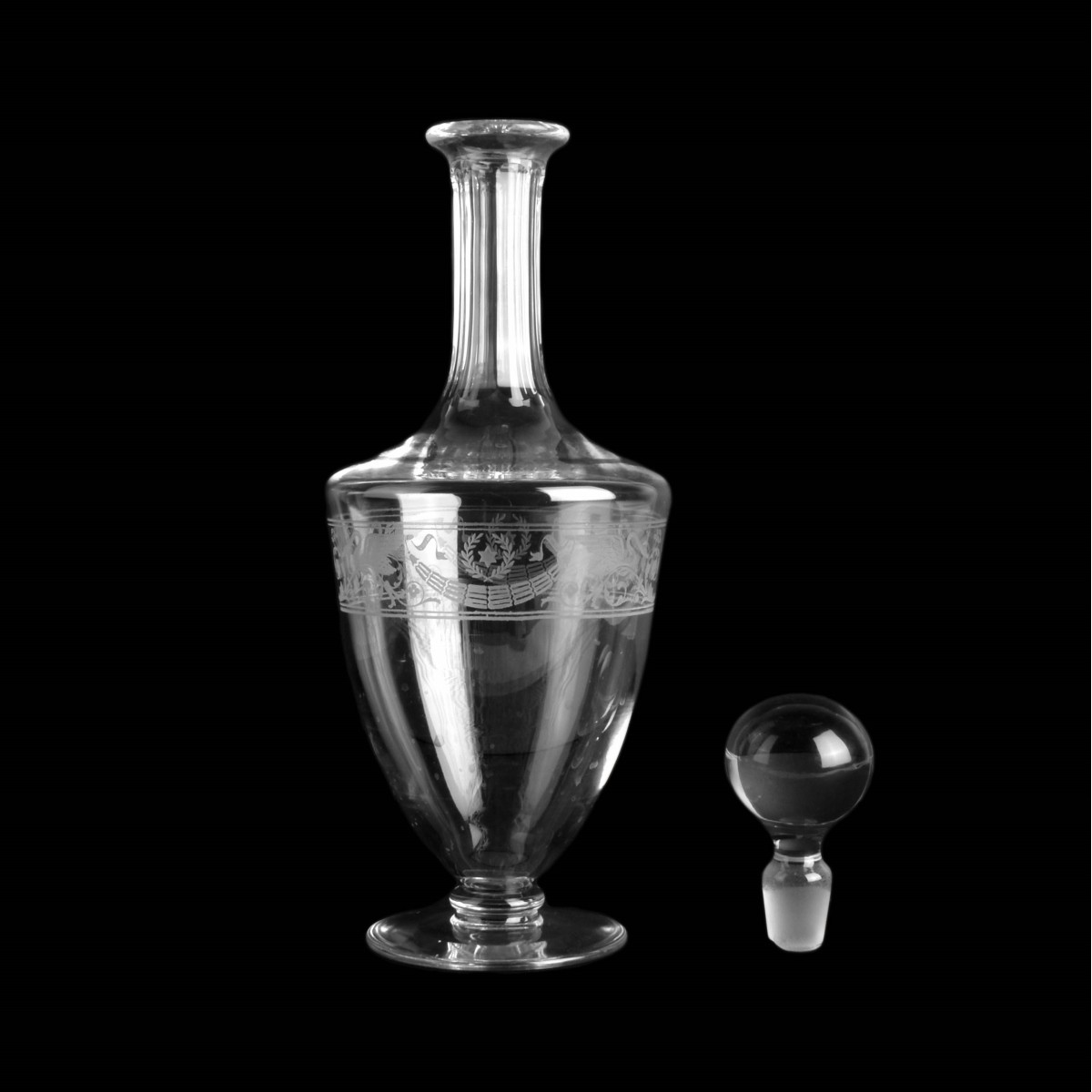 Baccarat Crystal Croizet Royal Reserve Decanter