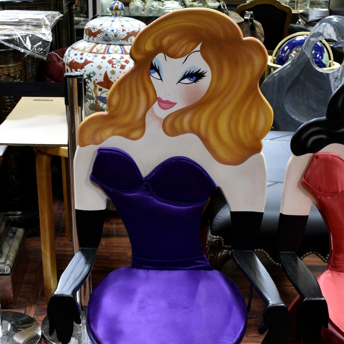 Pr Whimsical Jessica Rabbit Armchairs