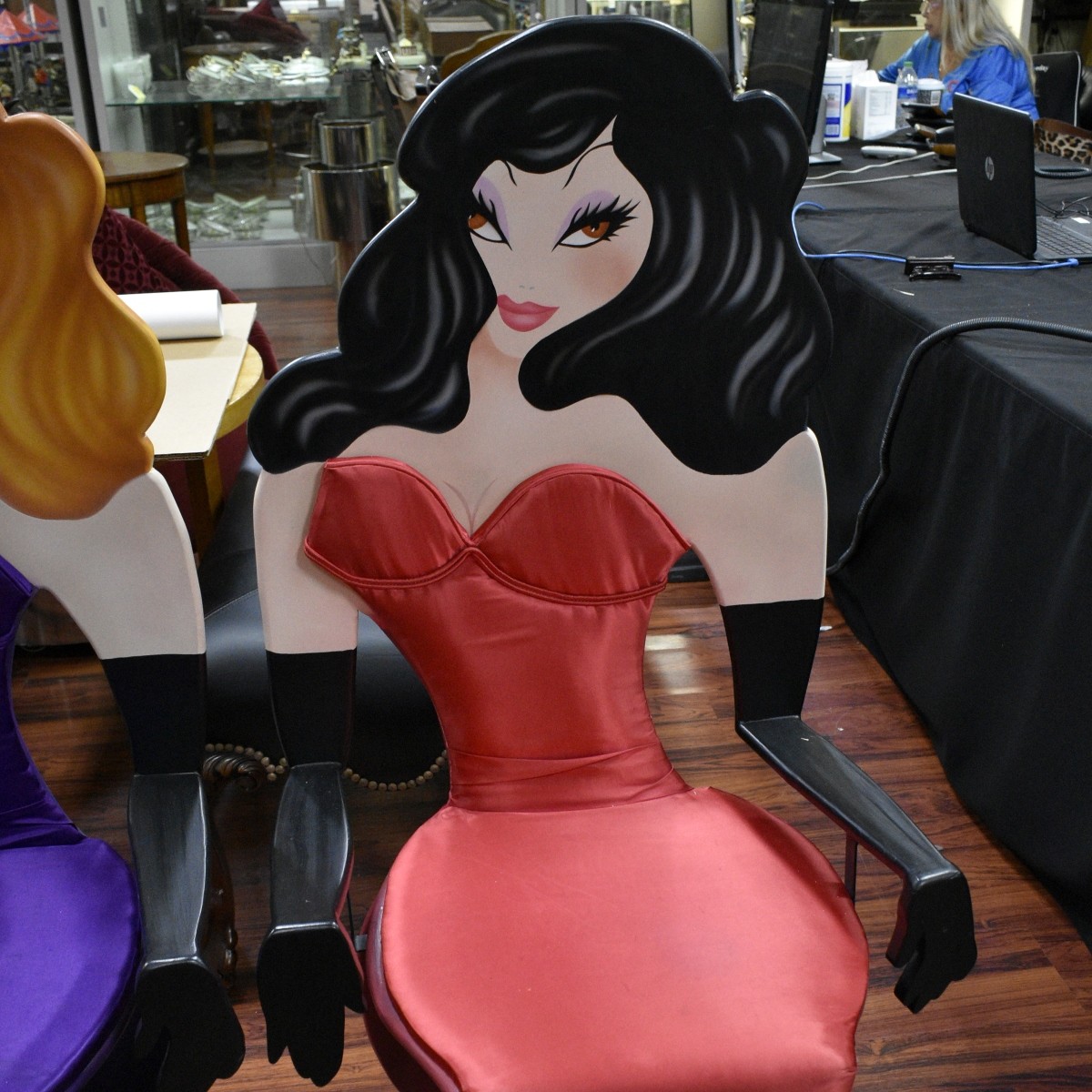 Pr Whimsical Jessica Rabbit Armchairs