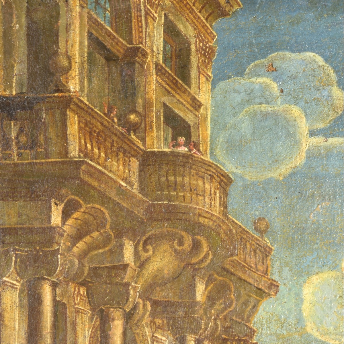 19th C. Italian Capriccio O/C