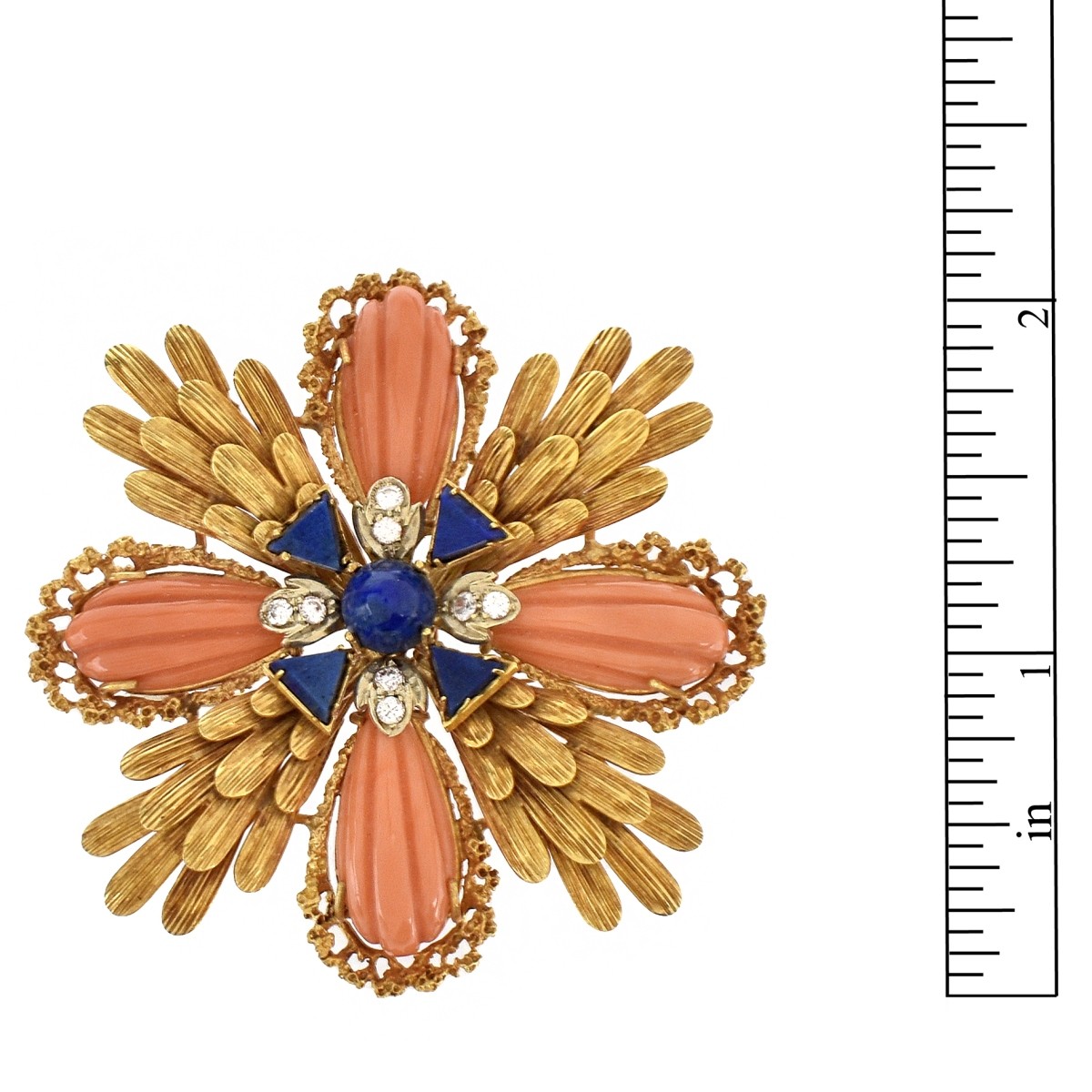 Spitzer and Furman 18K Brooch