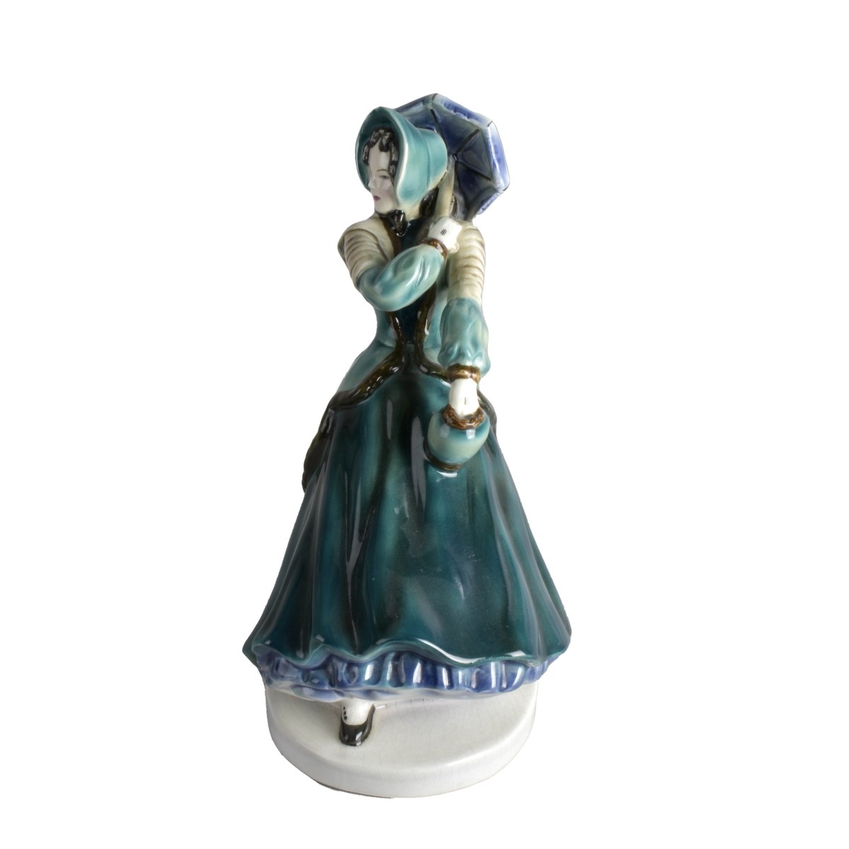 Large Goldscheider Porcelain Figurine