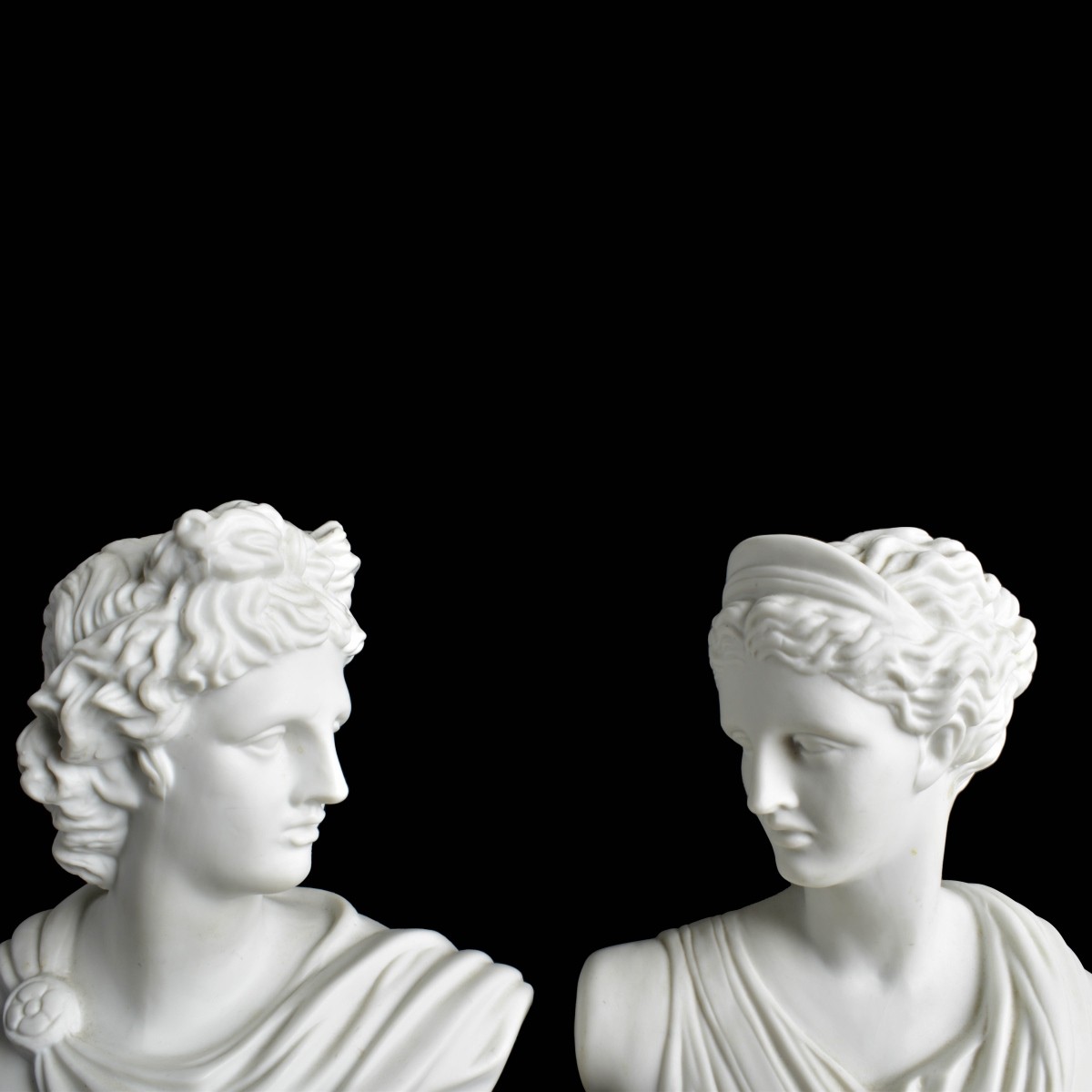 Pair of Grecian Figurines