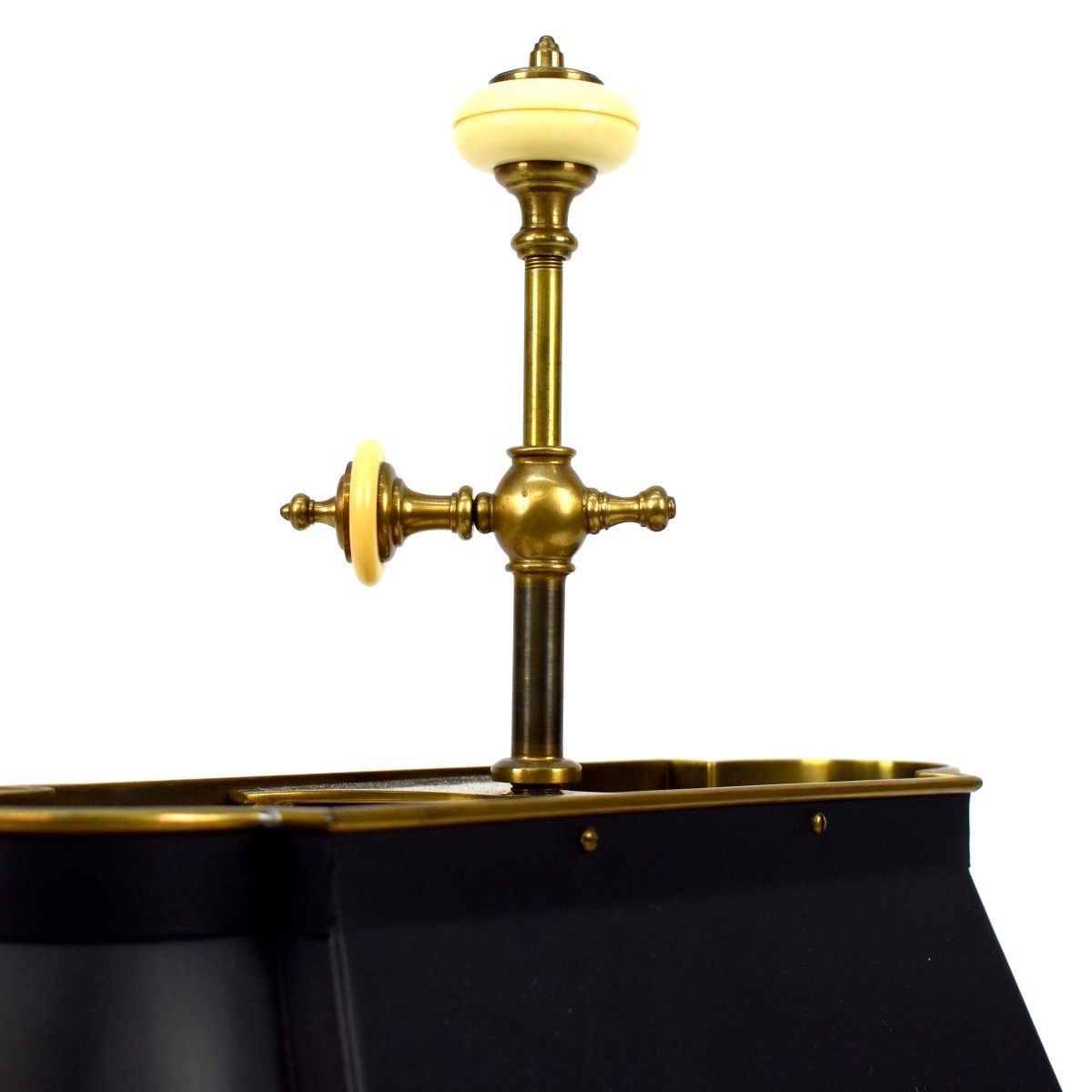 French Brass Bouillotte Lamp