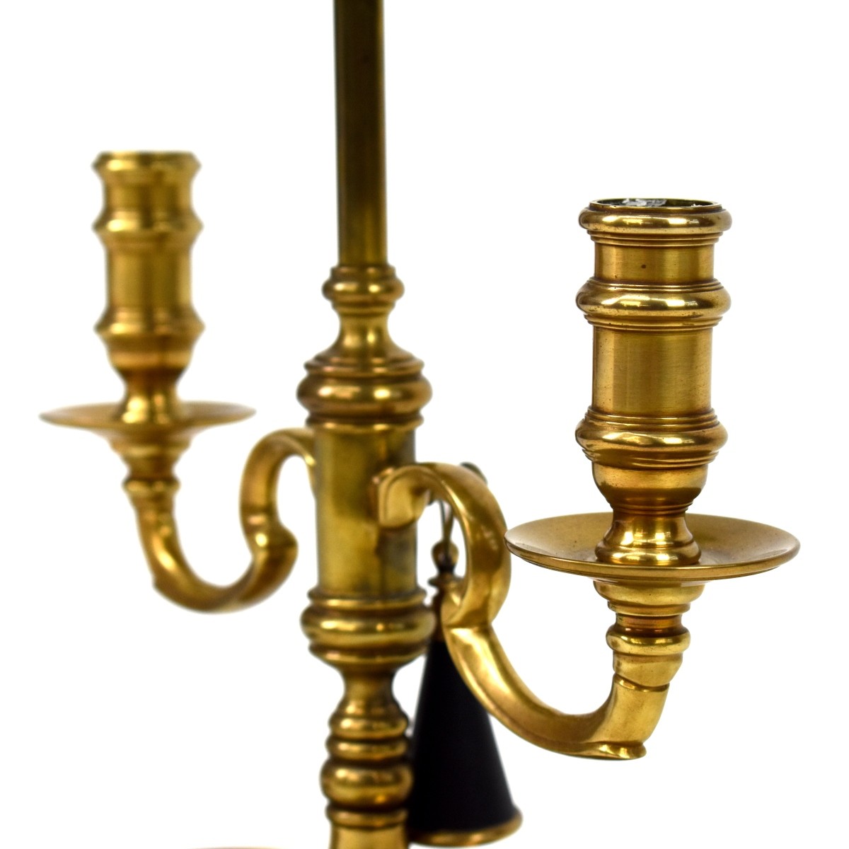 French Brass Bouillotte Lamp