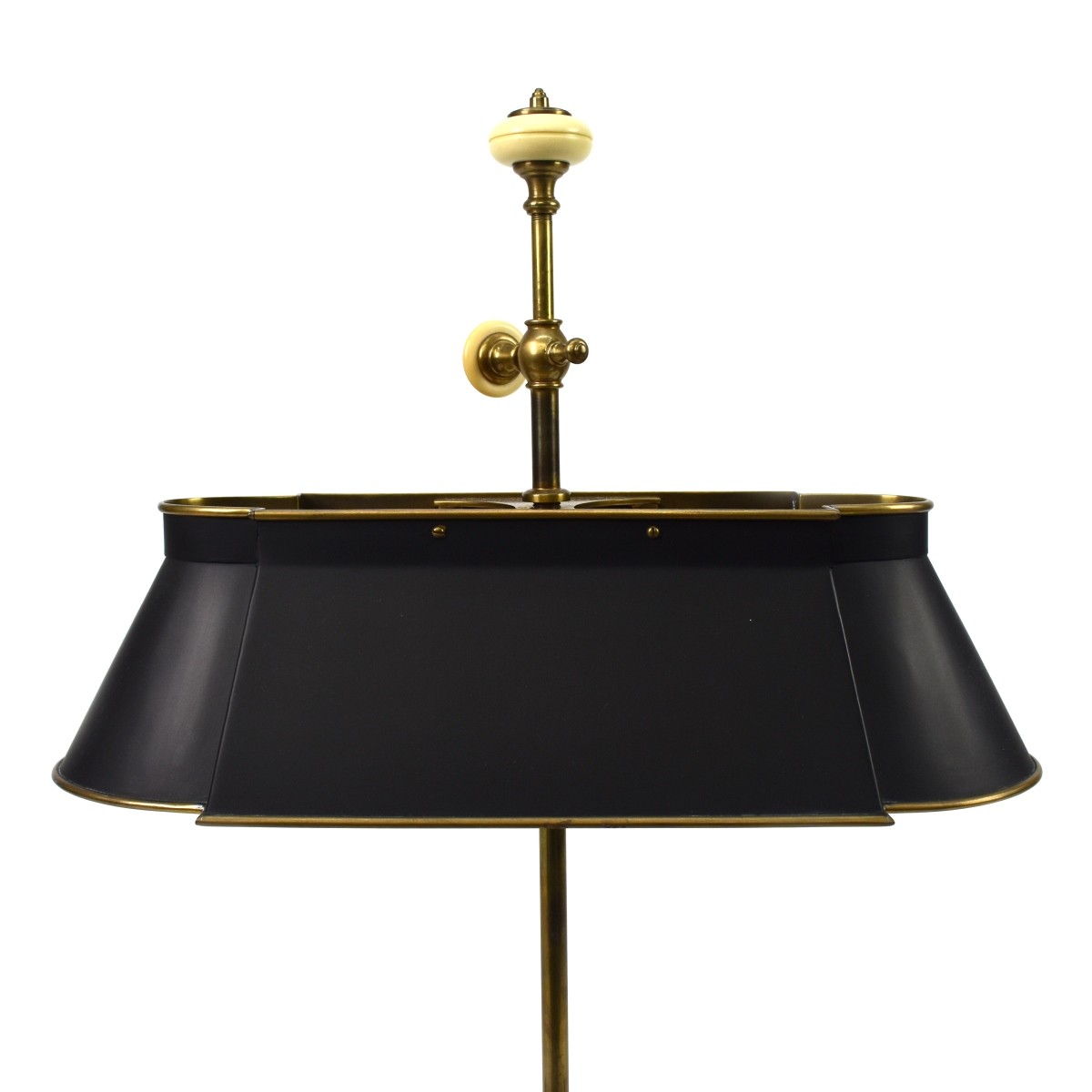 French Brass Bouillotte Lamp