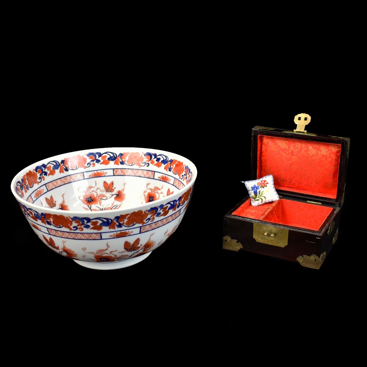 Chinese Bowl and Box Tableware