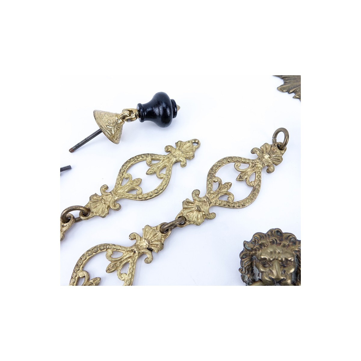 Thirty (30) Assorted Gilt Bronze Mounts