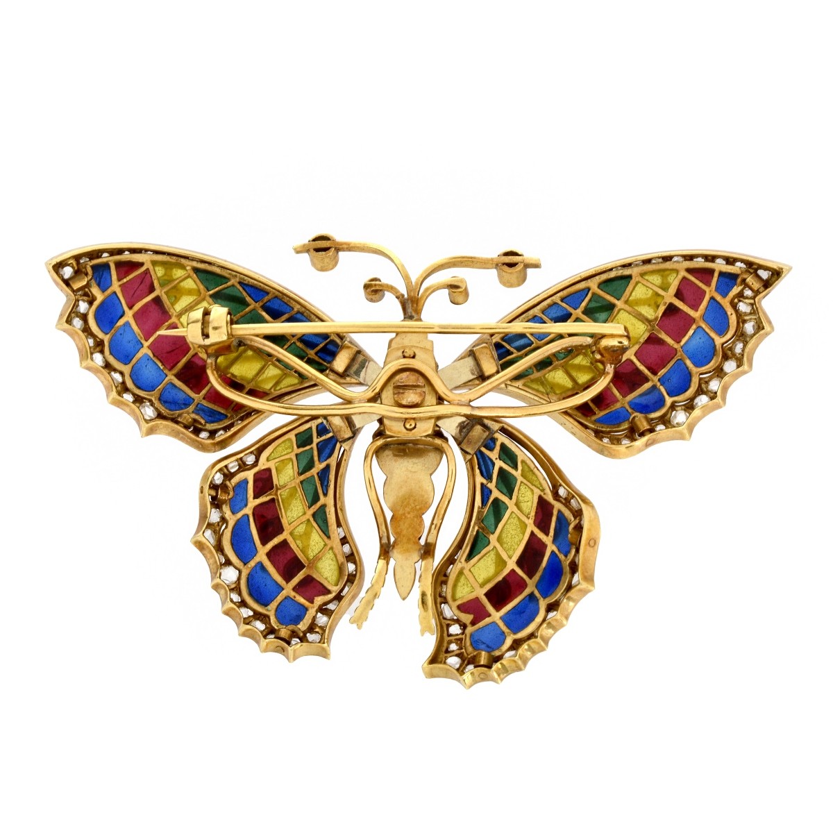 Spitzer and Furman 18K Brooch