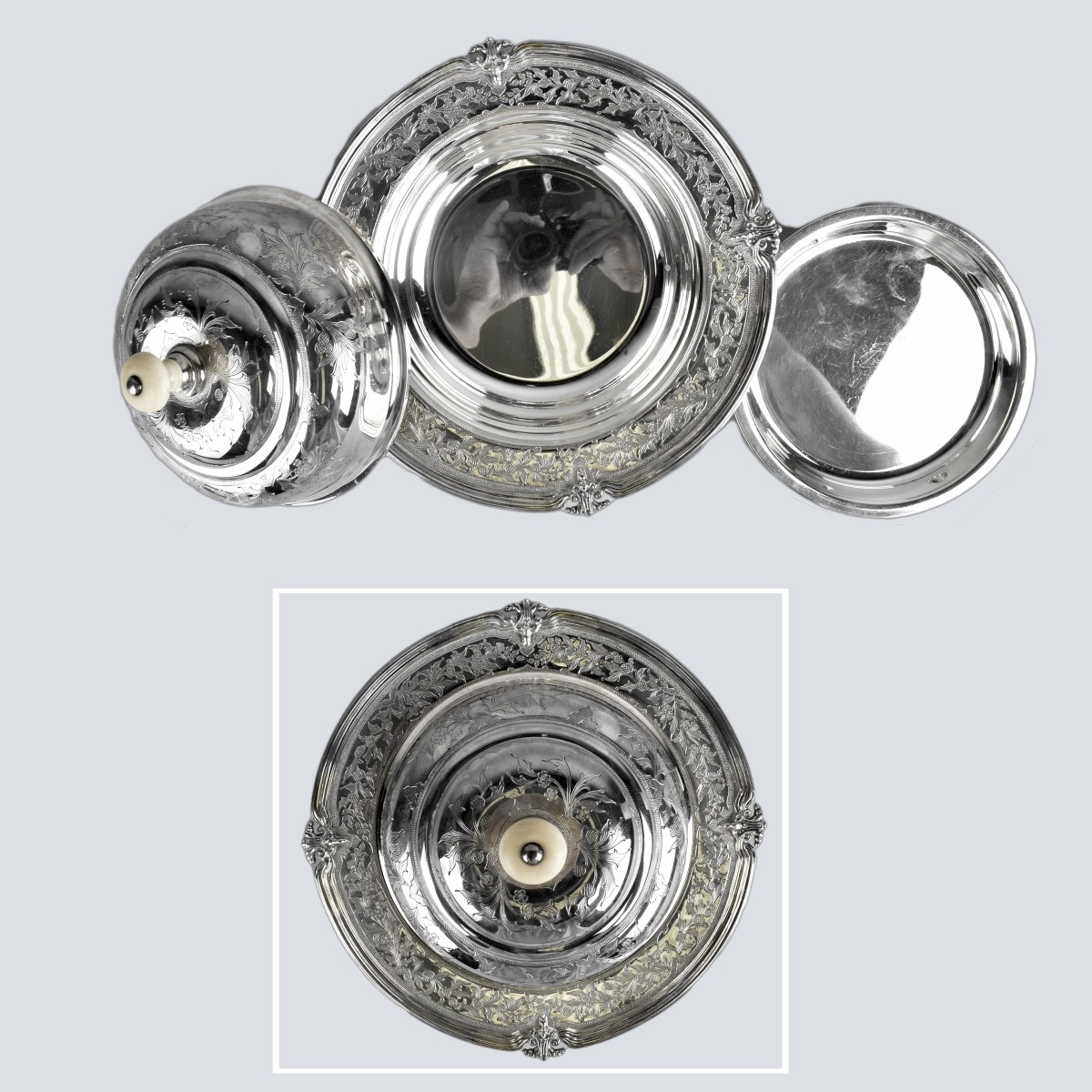 Mappin & Webb Ltd. Covered Dish