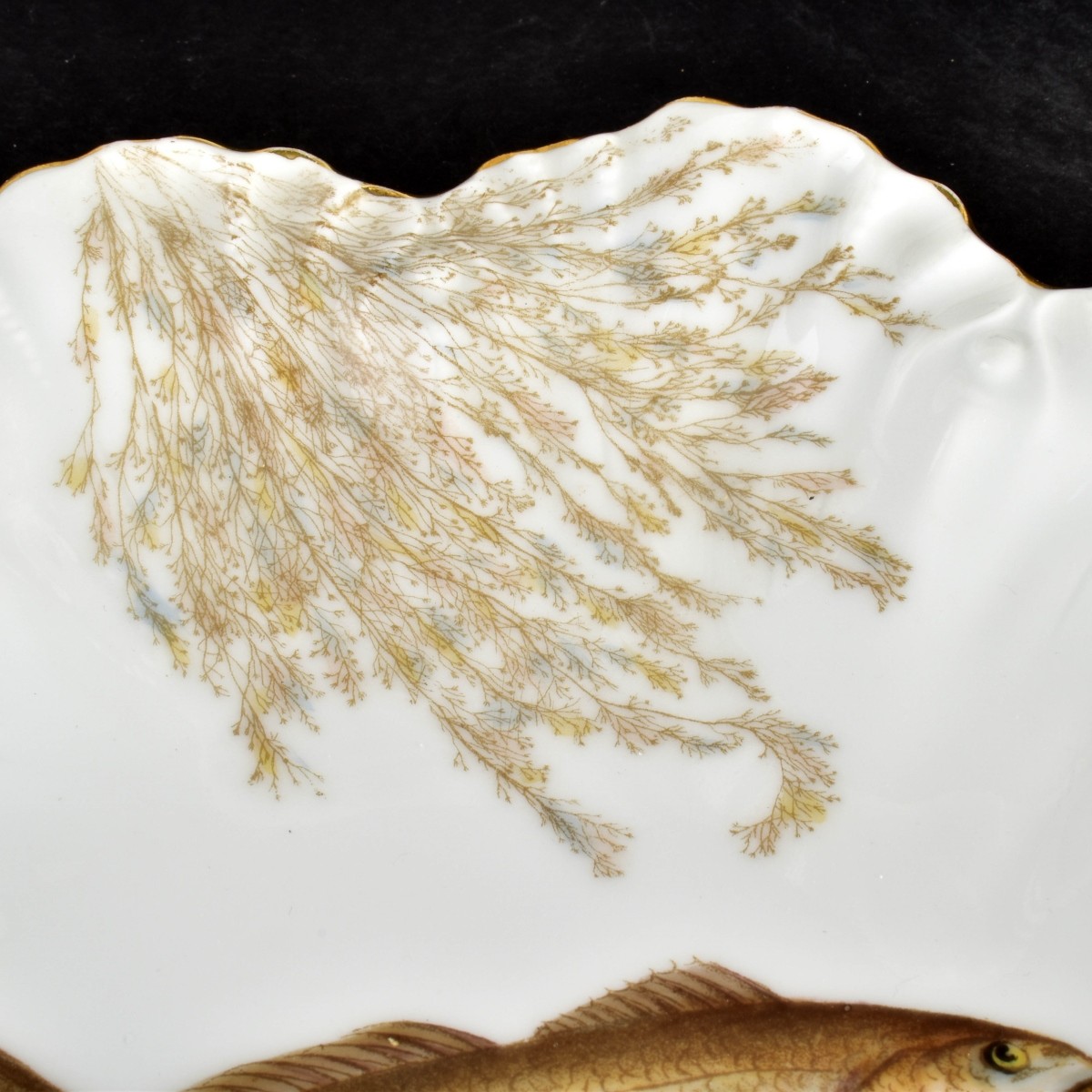 Antique T&V Limoges Fish Serving Set