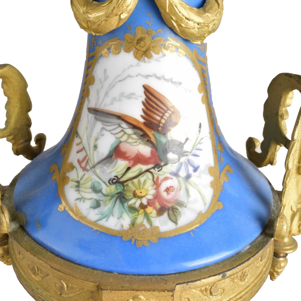 Pair of Antique Sevres Cassolettes