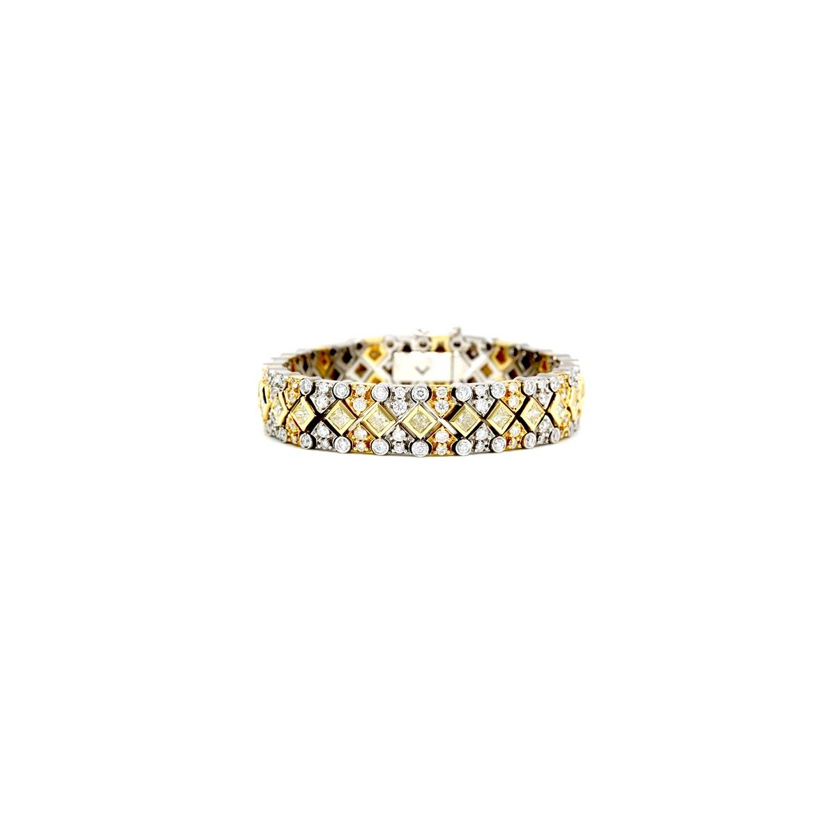 Diamond and 18K Bracelet