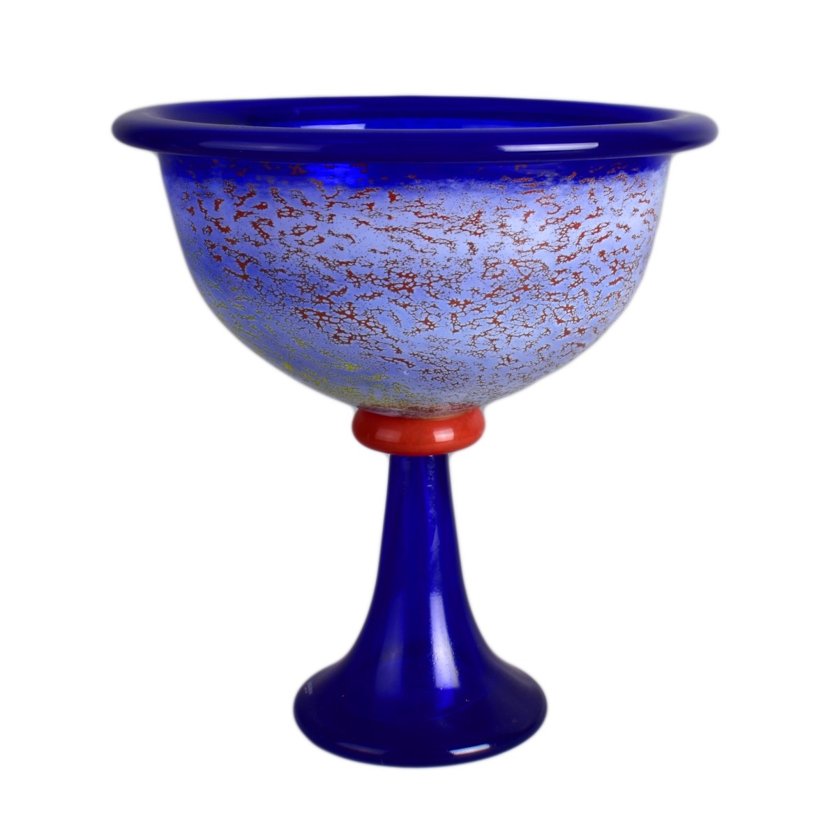 Kosta Boda Art Glass Pedestal Bowl