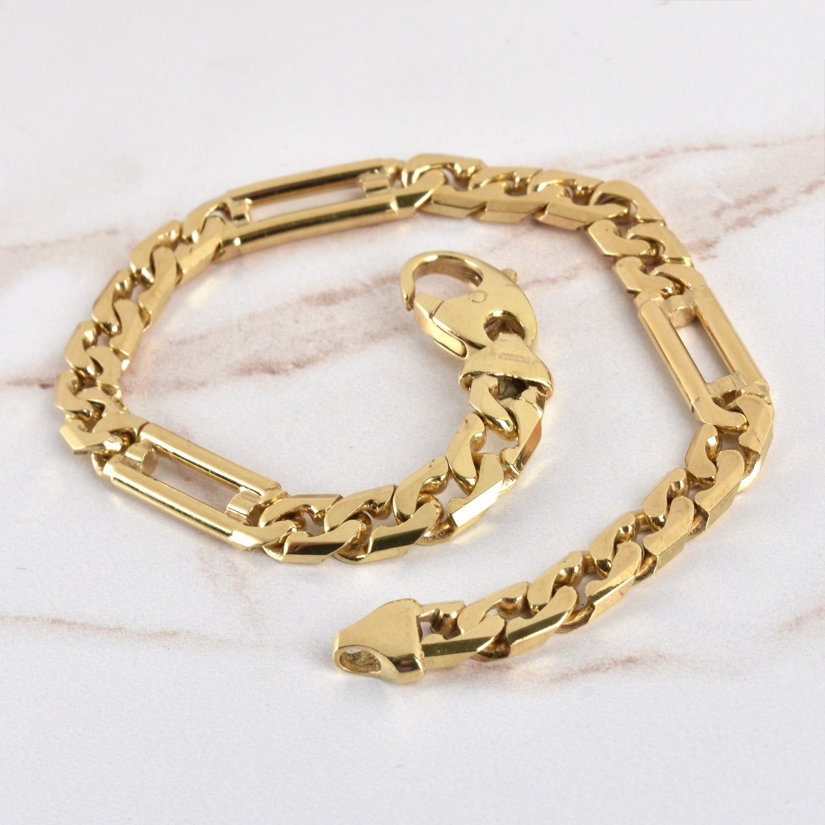 Fine Italian 14K Link Bracelet