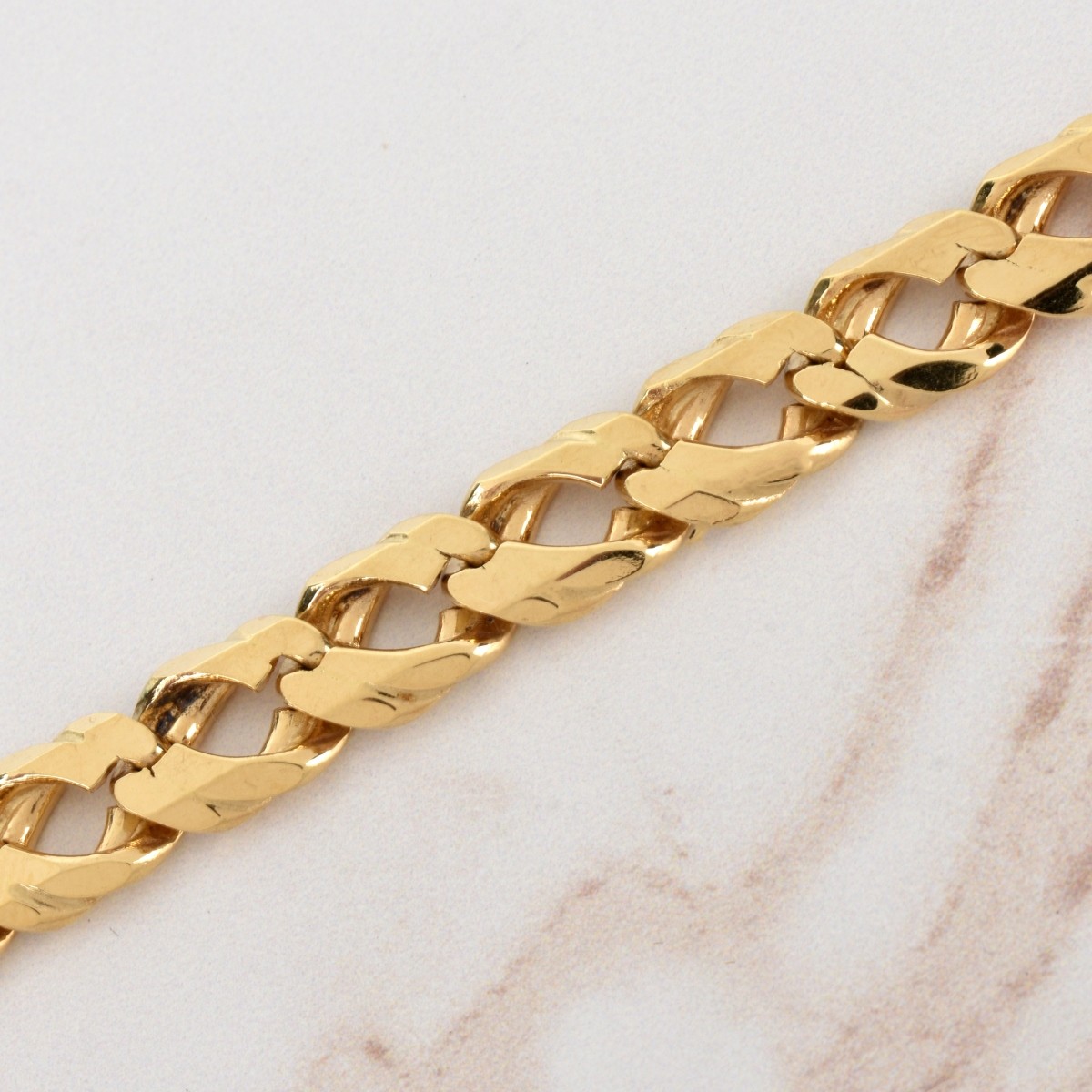 Fine Italian 14K Link Bracelet