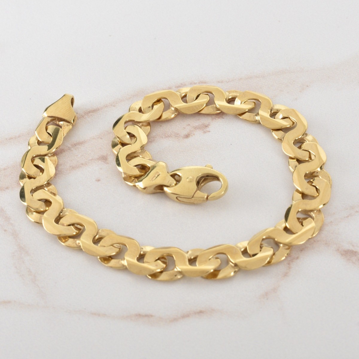 Fine Italian 14K Link Bracelet