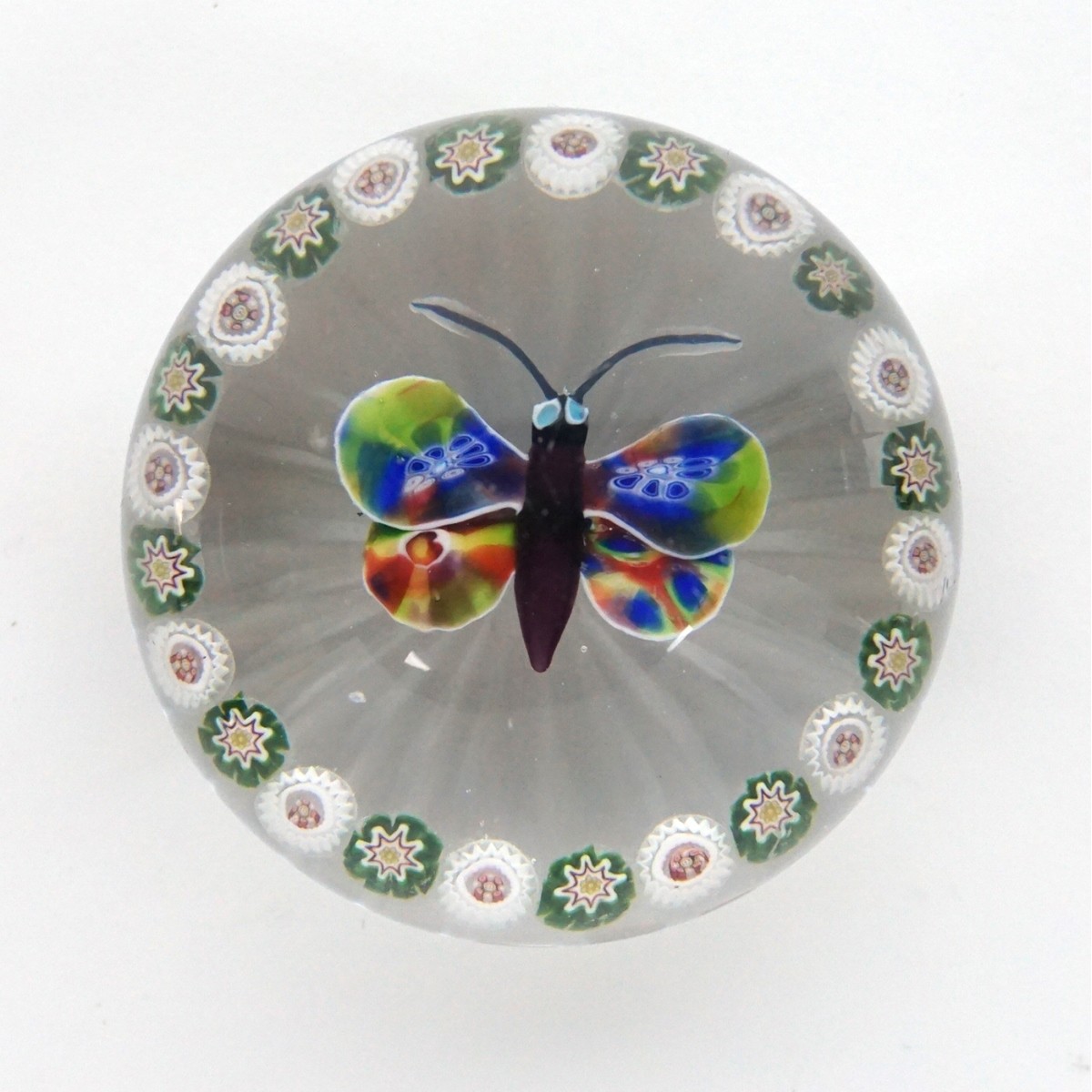 Baccarat Paperweight Butterfly
