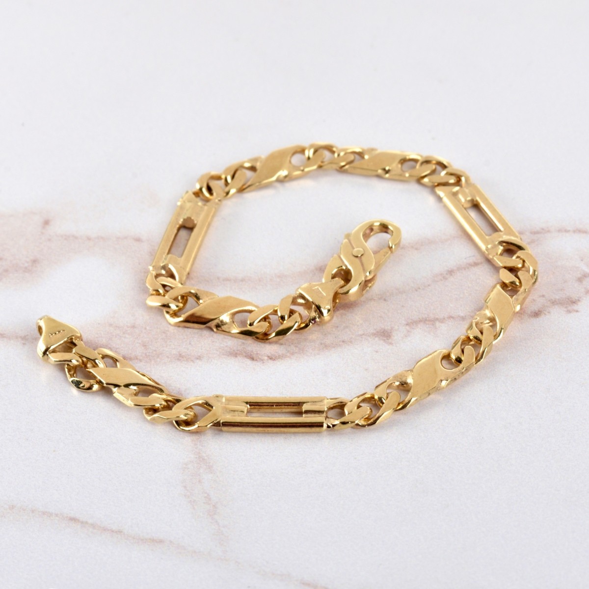 Fine Italian 14K Link Bracelet