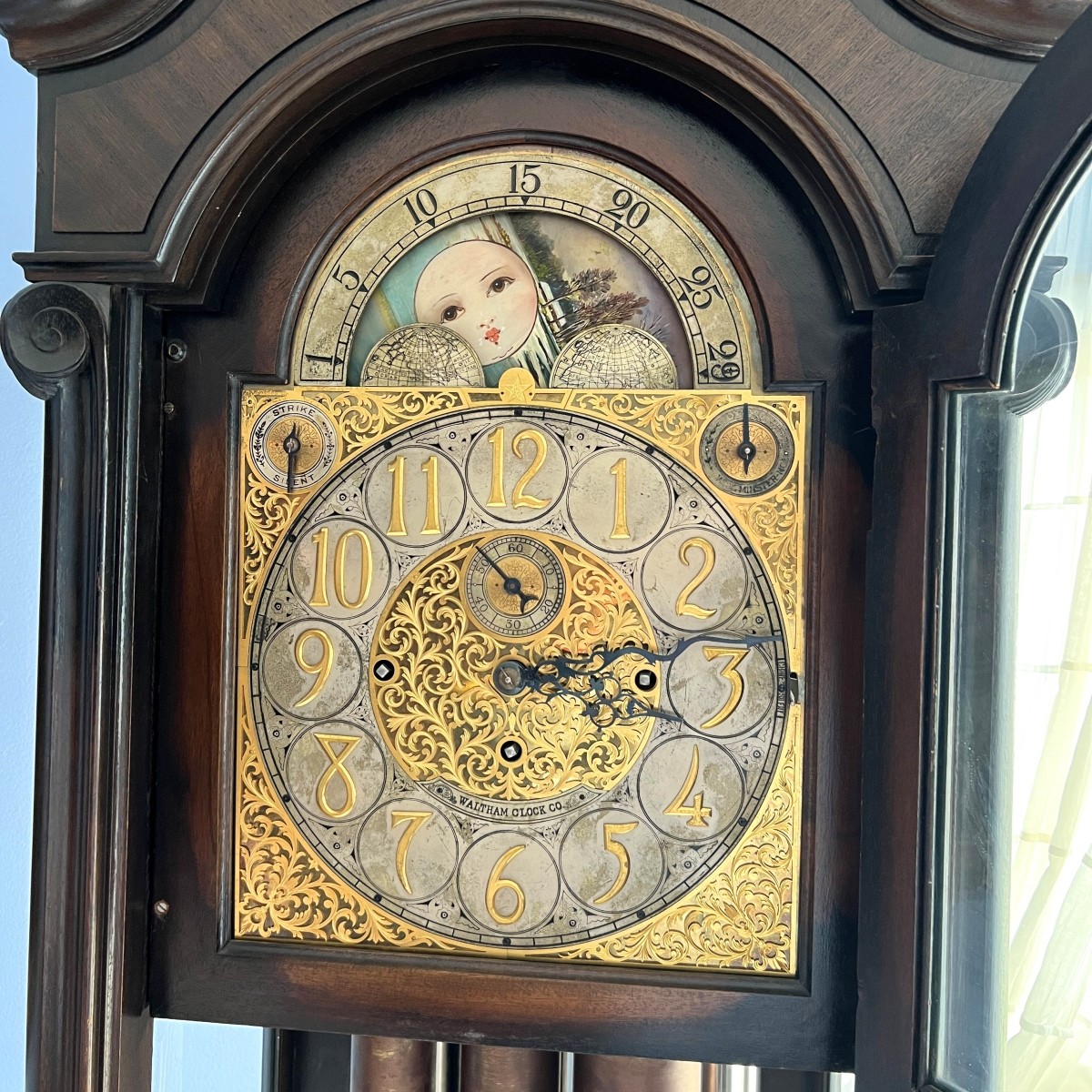 Waltham Clock Co. Grandfather Clock