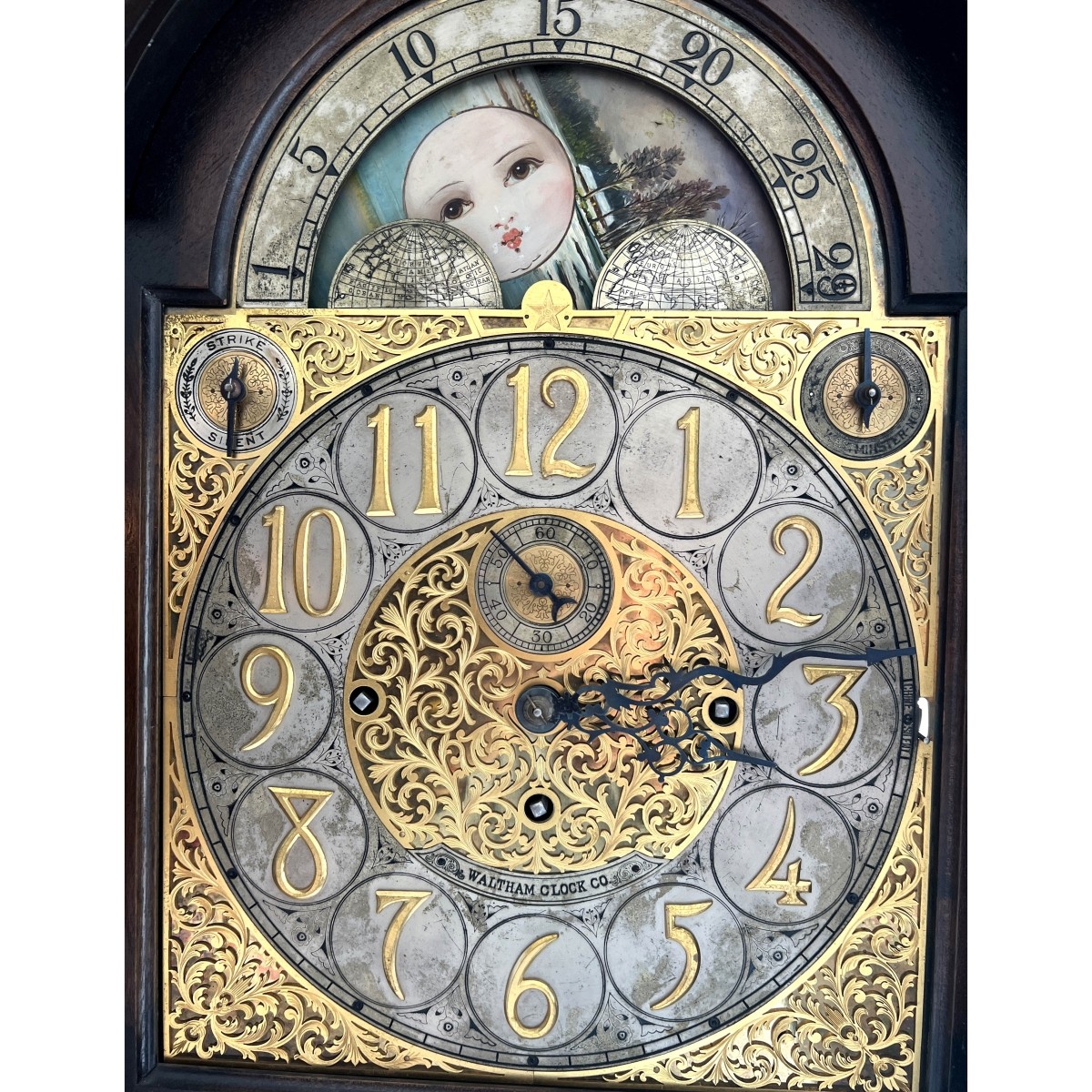 Waltham Clock Co. Grandfather Clock