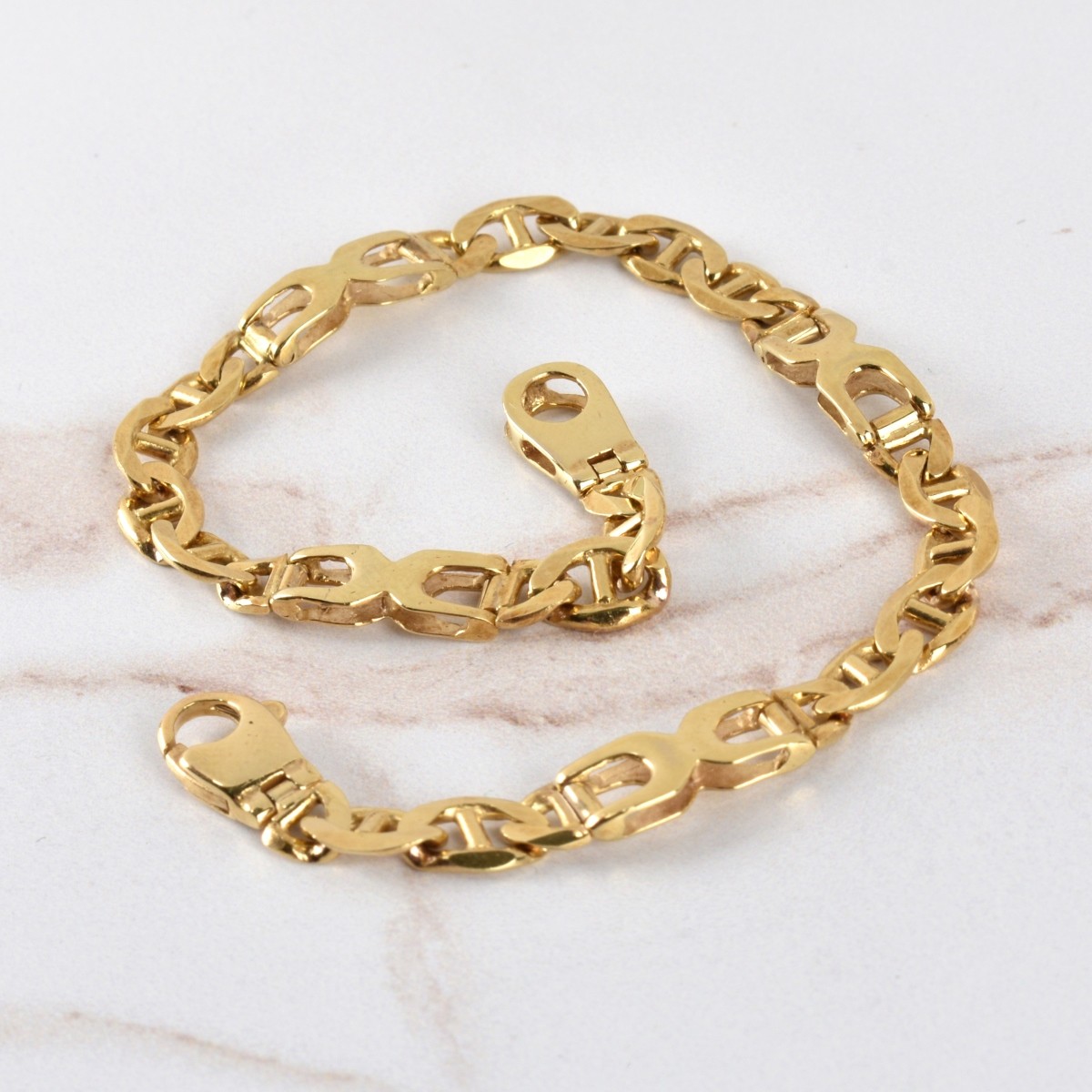 Fine Italian 14K Link Bracelet