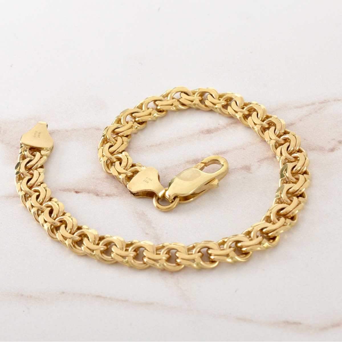 Fine Italian 14K Link Bracelet