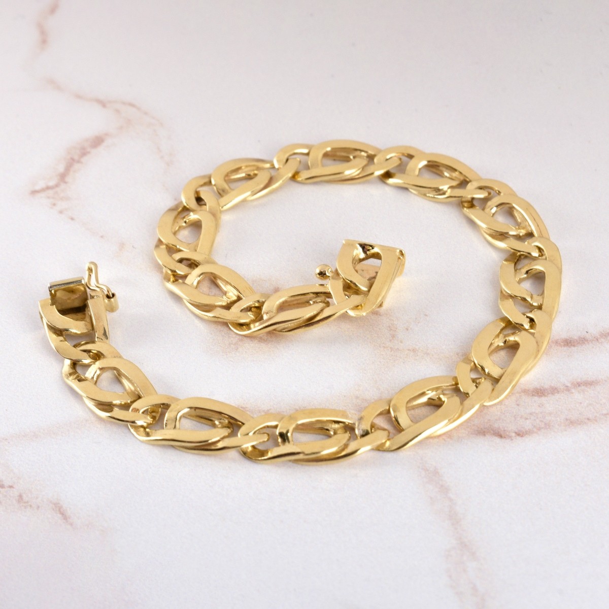 Fine Italian 14K Link Bracelet