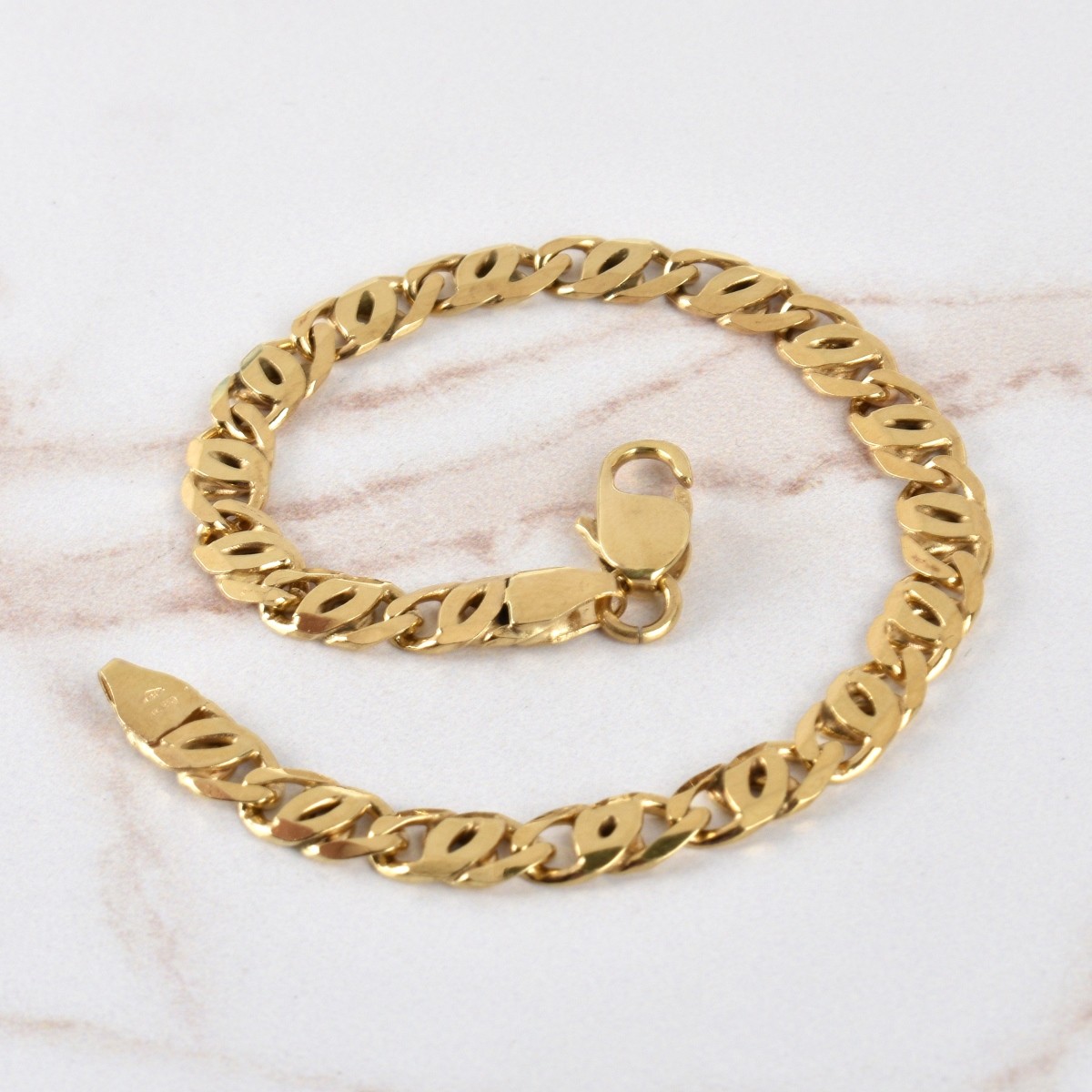 Fine Italian 14K Link Bracelet