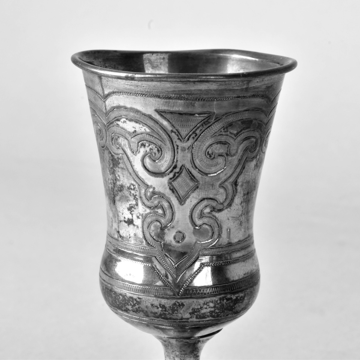 Vintage Judaic Sterling Kiddush Cups