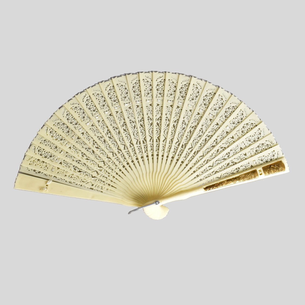 Vintage Hand Painted Folding Fans