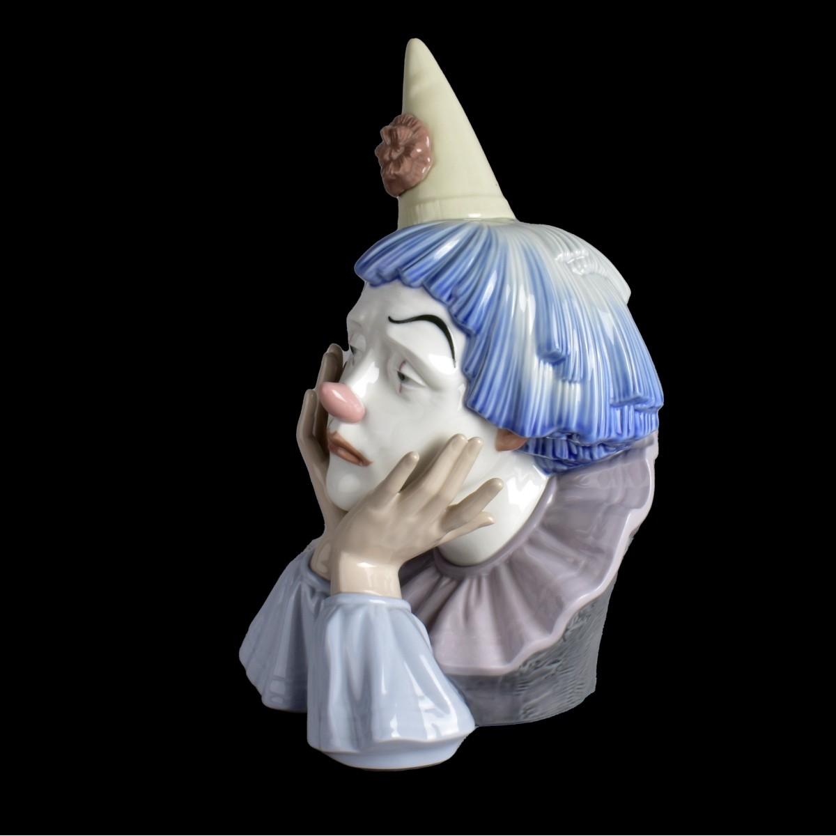 Lladro "Sad Clown" Figurine