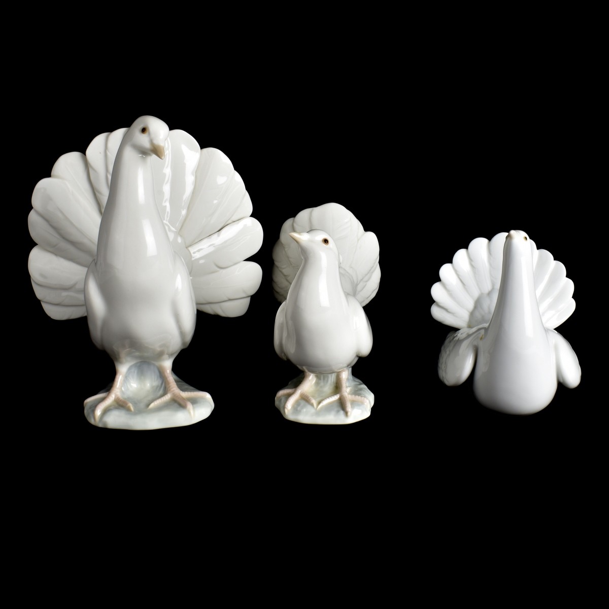 Three Lladro Porcelain Figurines