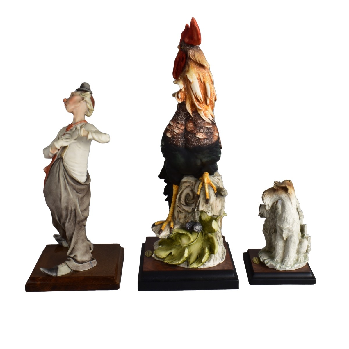 Three Giuseppe Armani Porcelain Figurines